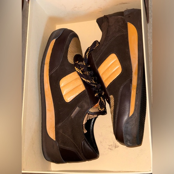 Louis Vuitton LV Trainer Suede Leather Sneakers - Picture 8 of 15